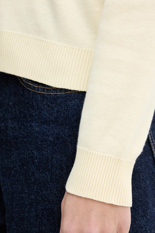 United Colors of Benetton sweter bawełniany 1C19D10FV żółty