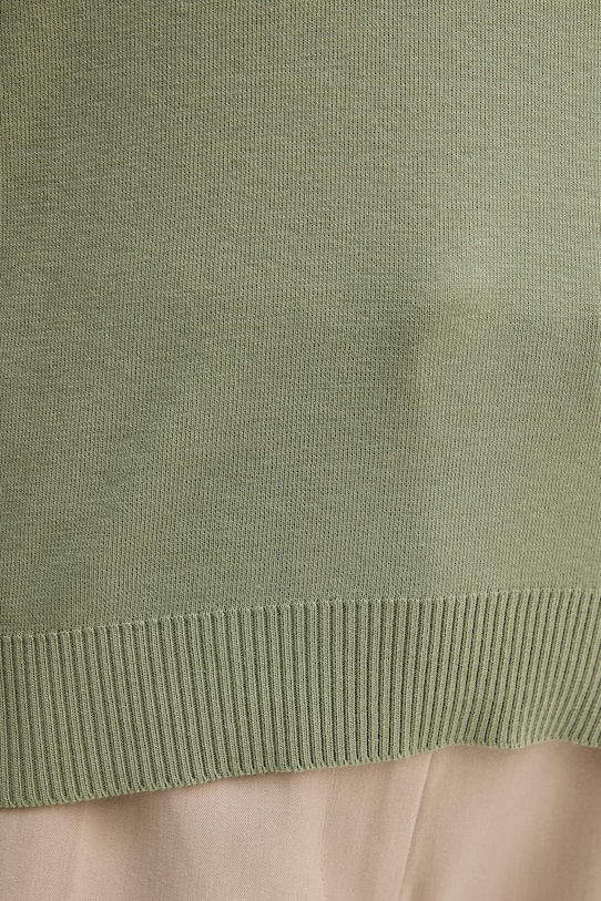 United Colors of Benetton sweter bawełniany 1C19D10FV zielony