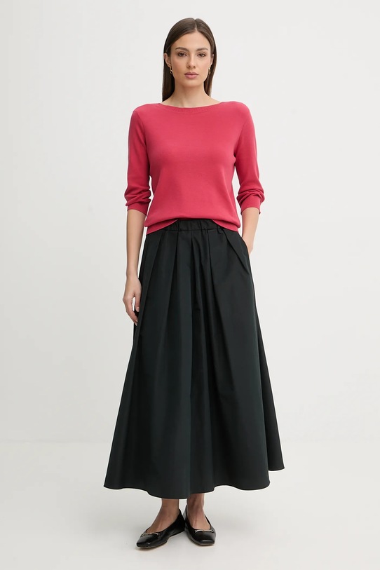 United Colors of Benetton sweter bawełniany 1C19D10G1 czerwony SS26