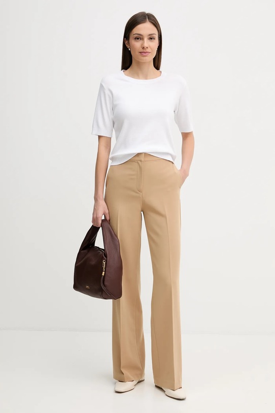 United Colors of Benetton t-shirt bawełniany 1C19D10G2 biały SS26