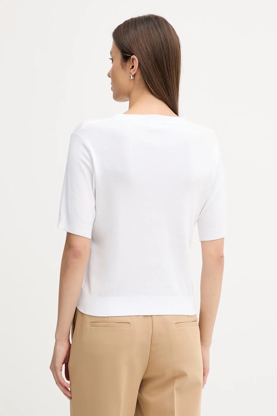 Odzież United Colors of Benetton t-shirt bawełniany 1C19D10G2 biały