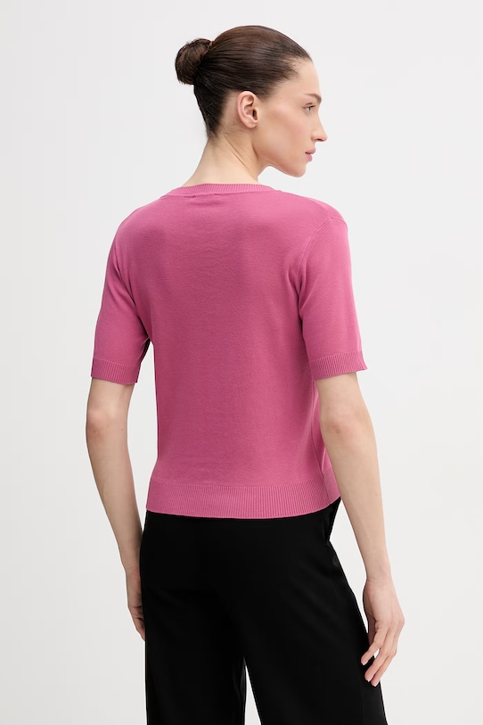 Дрехи Памучна тениска United Colors of Benetton 1C19D10G2 розов