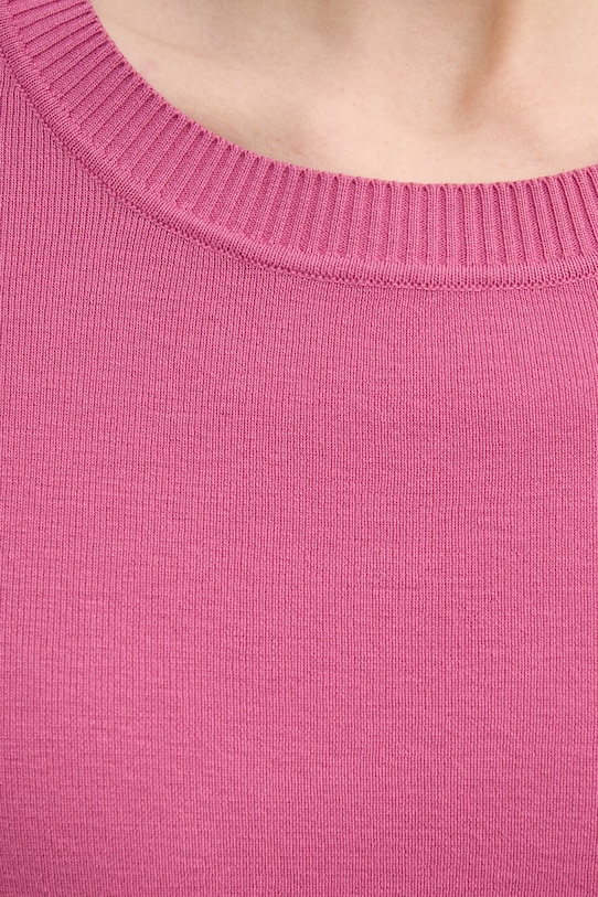 Памучна тениска United Colors of Benetton 1C19D10G2 розов