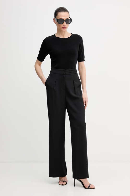 United Colors of Benetton t-shirt bawełniany 1C19D10G2 czarny SS26