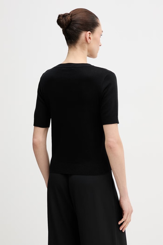 Odzież United Colors of Benetton t-shirt bawełniany 1C19D10G2 czarny