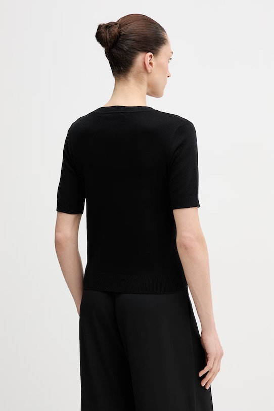 Odzież United Colors of Benetton t-shirt bawełniany 1C19D10G2 czarny