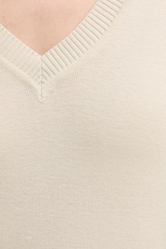 United Colors of Benetton sweter bawełniany 1C19D403N beżowy