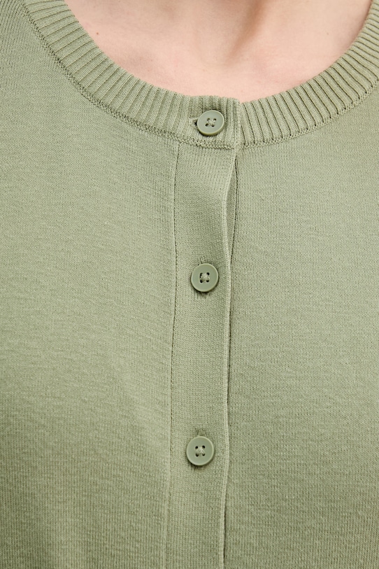 United Colors of Benetton kardigan bawełniany 1C19D502P zielony