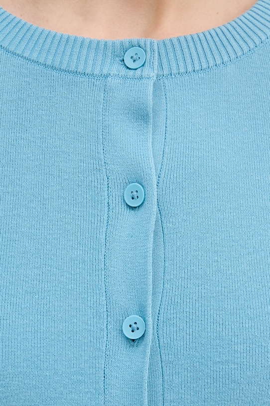 United Colors of Benetton kardigan bawełniany 1C19D502P niebieski