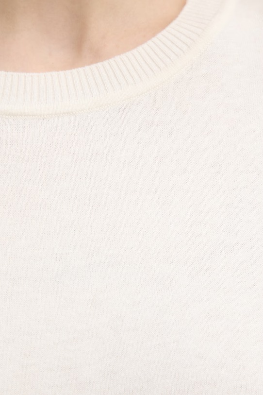 United Colors of Benetton dámsky sveter s vlnou 1Y6SD10FX béžová
