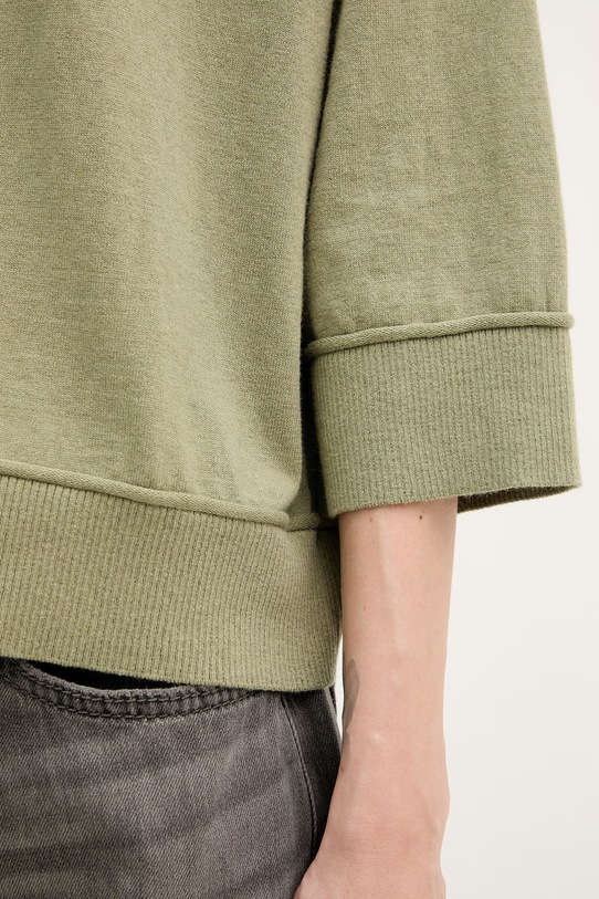 United Colors of Benetton sweter damski z wełny 1Y6SD10FX zielony