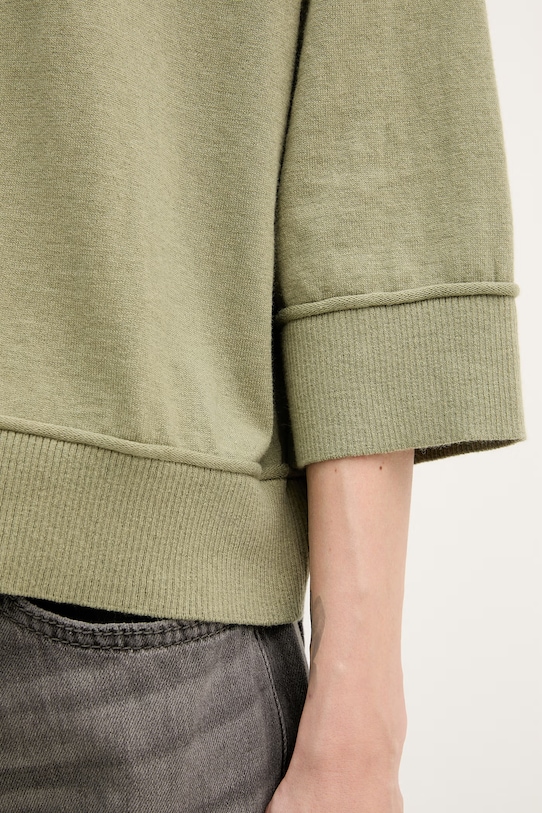 United Colors of Benetton sweter damski z wełny 1Y6SD10FX zielony