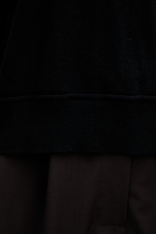 United Colors of Benetton sweter damski z dodatkiem wełny 1Y6SD403O czarny