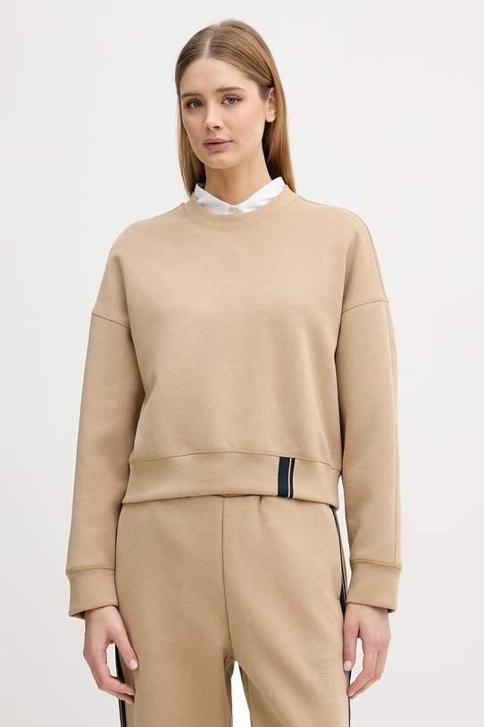 United Colors of Benetton bluza damska beżowy 35B1D201G