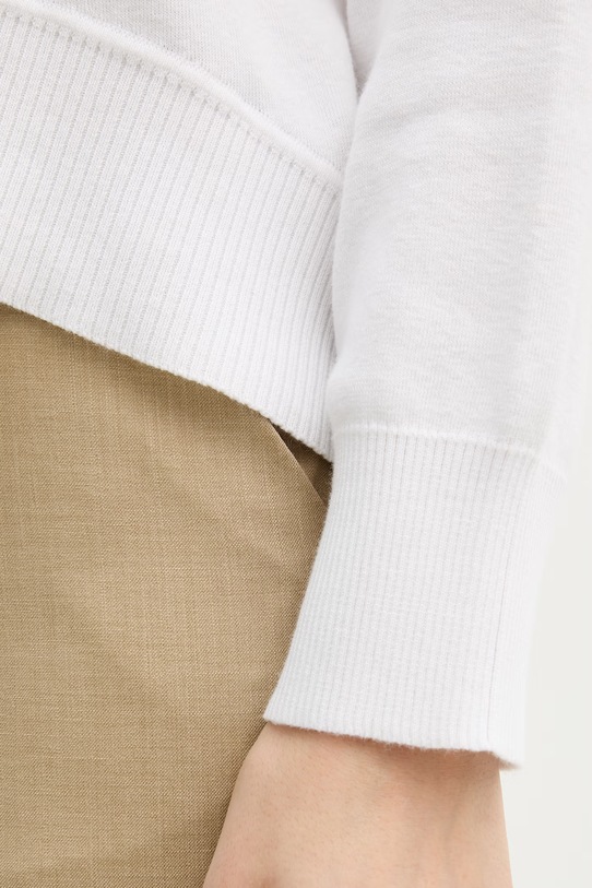 United Colors of Benetton sweter damski bawełniany 1C19D10FU biały