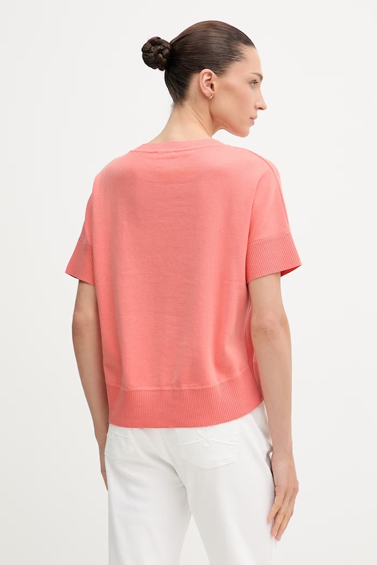 Oblečenie United Colors of Benetton dámsky bavlnený sveter 1C19D10G3 oranžová