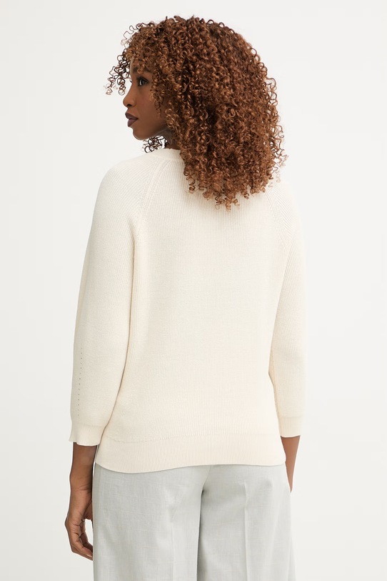 Oblečení United Colors of Benetton svetr dámský bavlněný 10IRD10GQ béžová