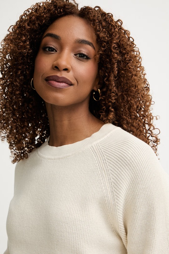 United Colors of Benetton svetr dámský bavlněný béžová 10IRD10GQ