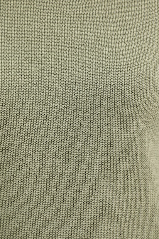 United Colors of Benetton Пуловер дамски от памук 10IRD10GQ зелен