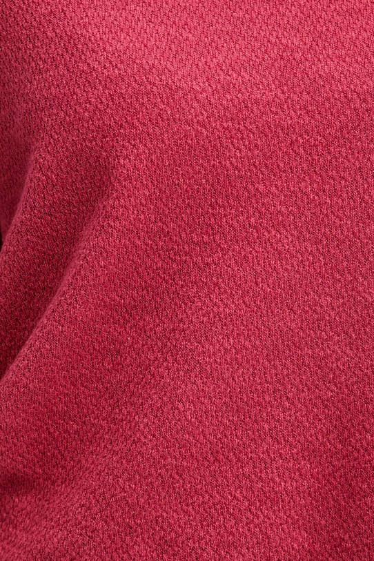 United Colors of Benetton γυναικείο πουλόβερ με κοντό μανίκι από λινό 1DC3D10GU κόκκινο