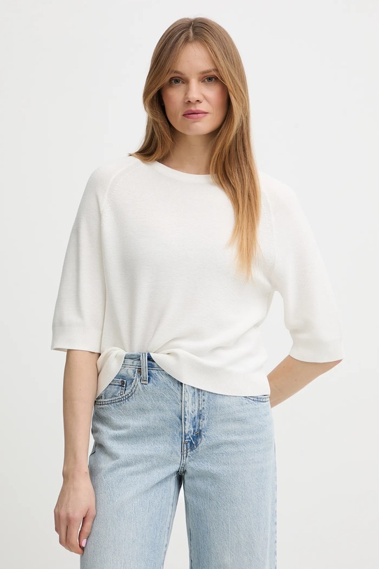 Marc O'Polo sweter bawełniany bawełna beżowy 5000008090