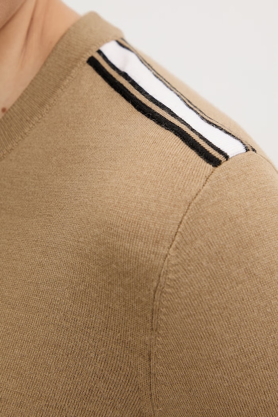 Fusalp sweter damski z dodatkiem wełny OTTAVIA I1126 zielony