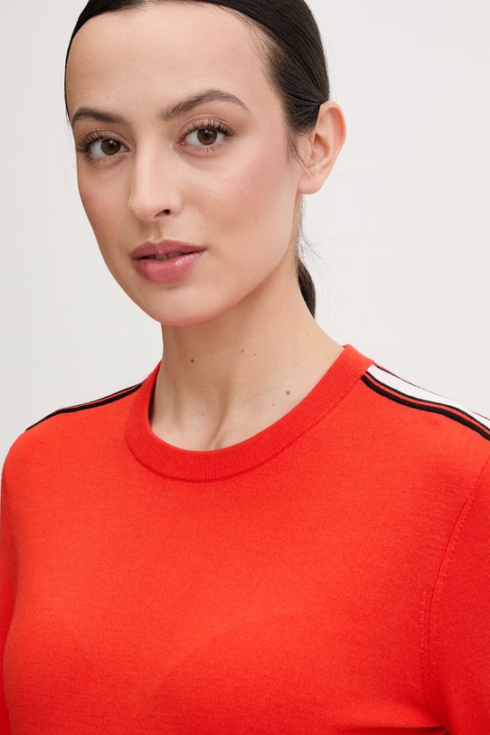 Fusalp sweter damski z dodatkiem wełny OTTAVIA I1126 pomarańczowy