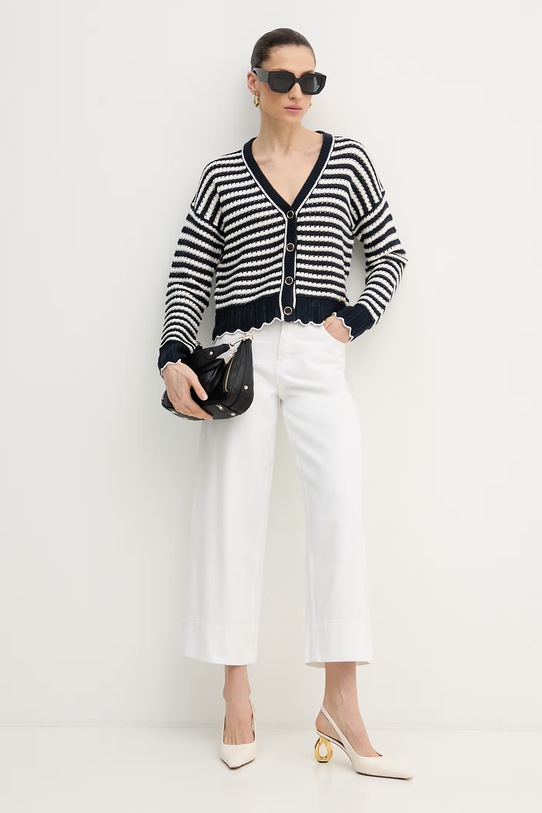 Guess kardigán dámsky AMBER W6GR24.Z0657 tmavomodrá SS26