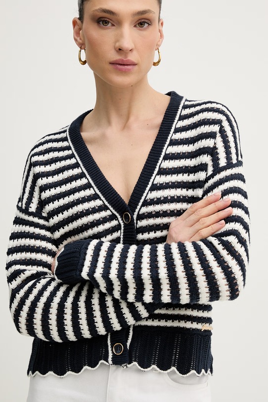 Guess kardigán dámsky AMBER tmavomodrá W6GR24.Z0657