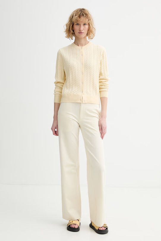 Levi's kardigan SUPER SOFT 0037P.0016 żółty SS26