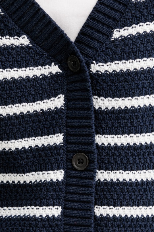 Levi's kardigan bawełniany SNOWFLAKEGAN A8728.0028 granatowy