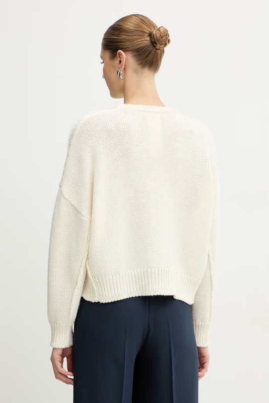 Odzież MAX&Co. sweter z dodatkiem wełny MCOZUPPA 2616361011200 beżowy