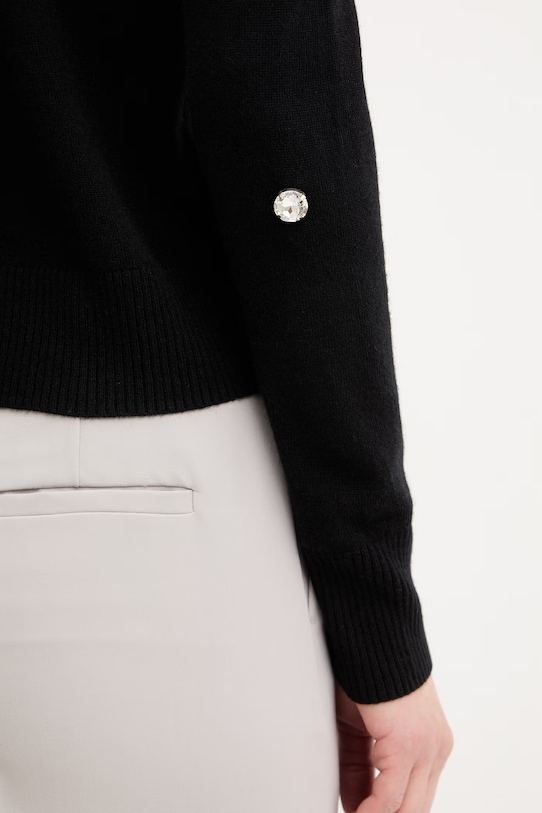 Svetr s příměsí vlny MAX&Co. MCOPATTINO 2616361021200 černá