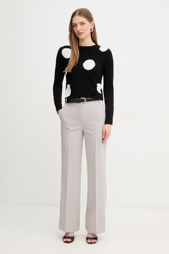 MAX&Co. sweter z dodatkiem wełny MCOSANSA 2616361031200 czarny SS26