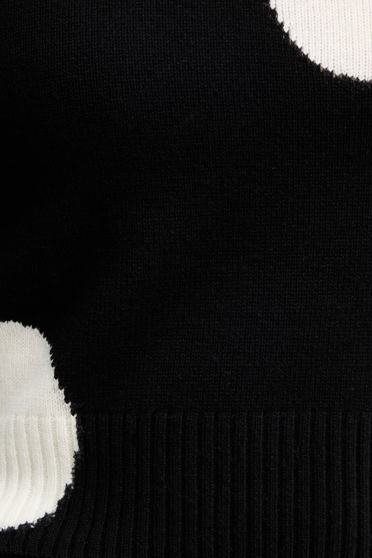 MAX&Co. sweter z dodatkiem wełny MCOSANSA 2616361031200 czarny