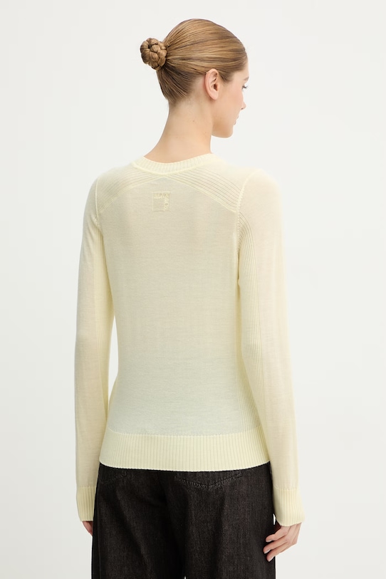 Одяг Вовняний светр MAX&Co. MCOBERLINA 2616361071200 жовтий