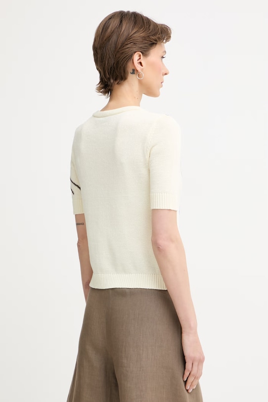 Odzież Max&Co. kardigan damski z bawełną MCORANCH 2616341023200 beżowy