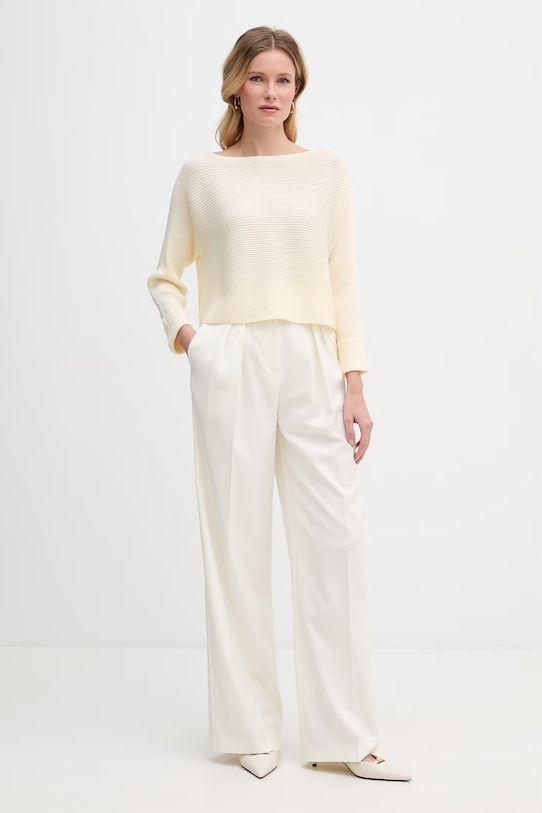 Max&Co. sweter damski MCOSCAMBIO 2616361023200 beżowy SS26