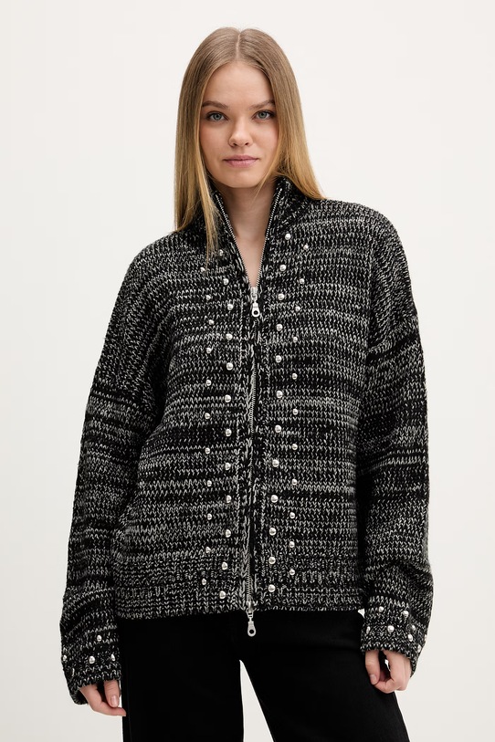 Джемпер The Ragged Priest аплікація сірий RPHL251029KW