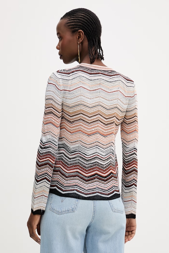 Odzież Missoni kardigan DS26SM0G.BK01H9 beżowy