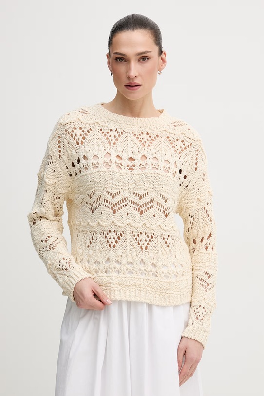 OUI sweter pozostałe beżowy 96493