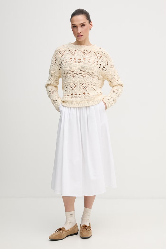 OUI sweter 96493 beżowy SS26