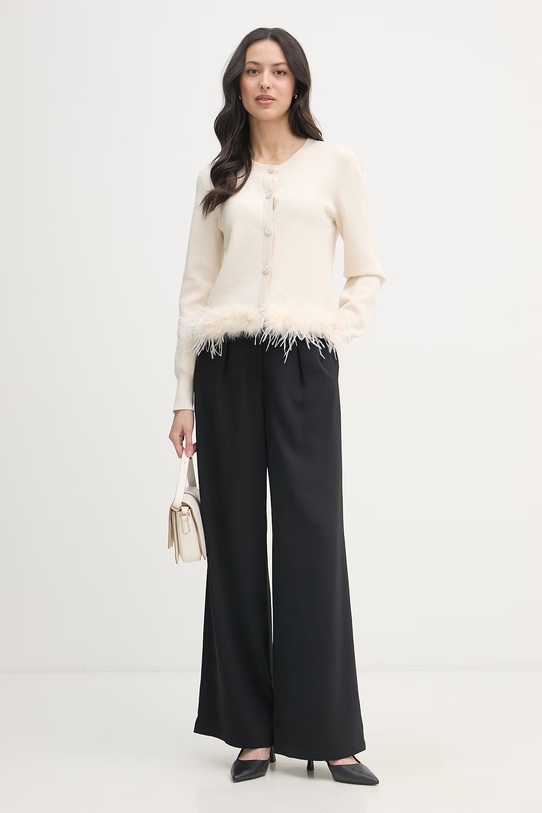 OUI kardigan damski 96609 beżowy SS26