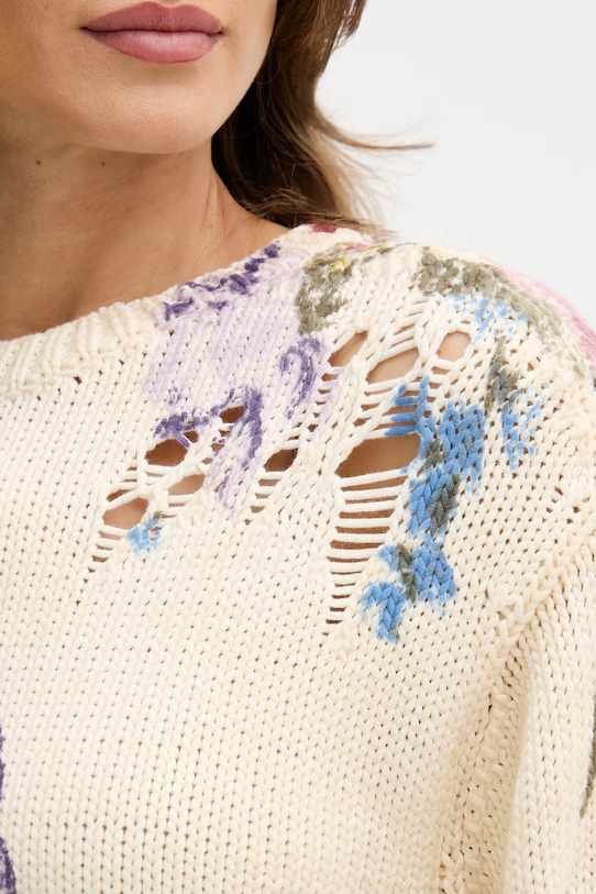 OUI sweter 96776 beżowy