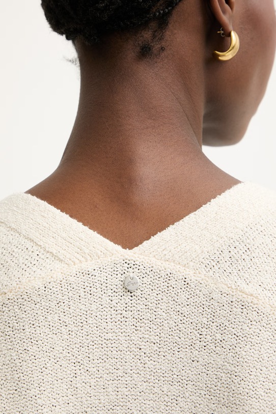 BOSS Orange kardigan damski C Forleans 50559827 beżowy