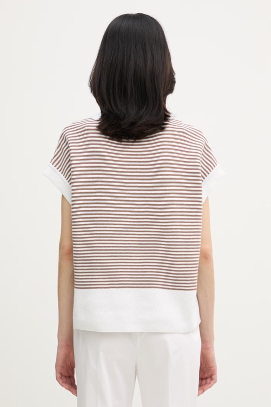 Odzież Joop! sweter bawełniany 30101908 brązowy