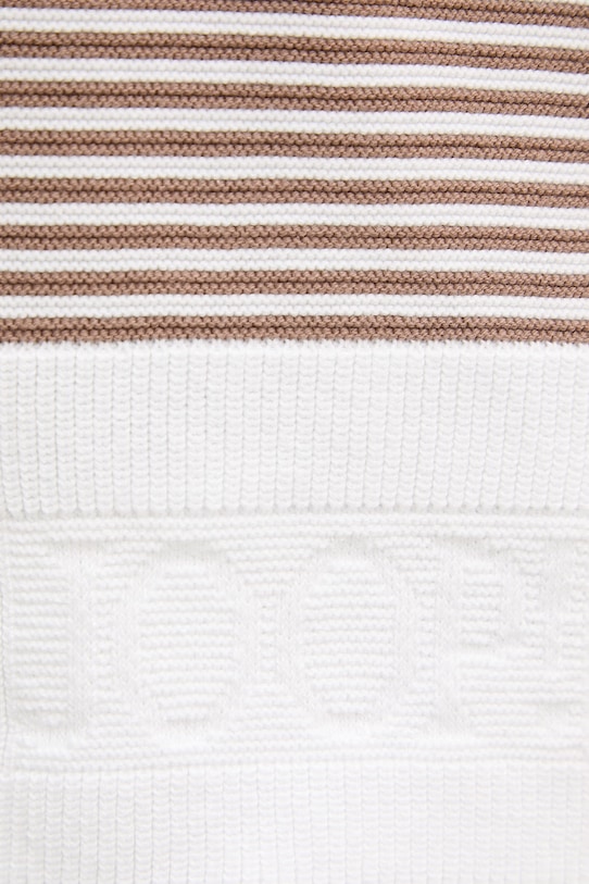 Joop! sweter bawełniany 30101908 brązowy