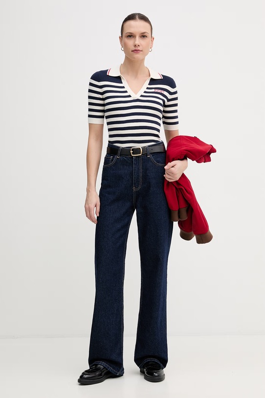 Joop! polo 30101911 granatowy SS26