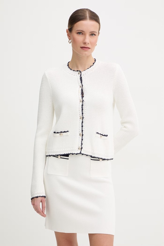 Odzież Joop! kardigan damski z wiskozą 30102148 beżowy