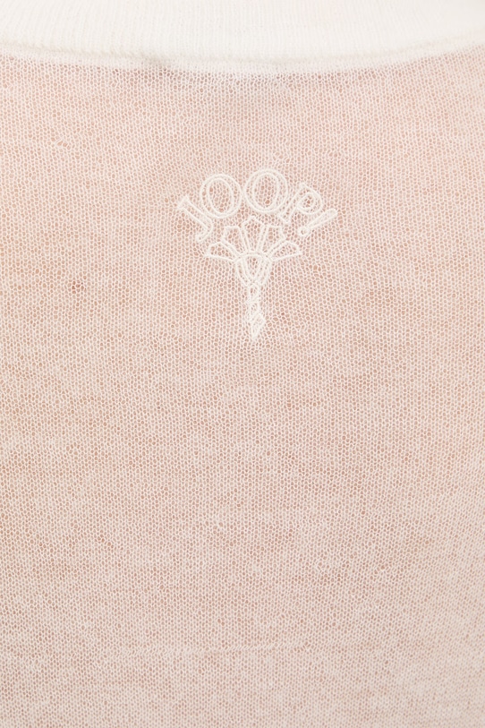 Joop! sweter damski z wełną 30102943 beżowy